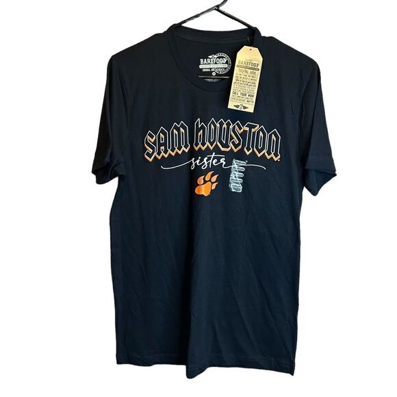 5 for $25🔥Medium Sam Houston Sister NWT Black T-Shirt - Picture 1 of 6